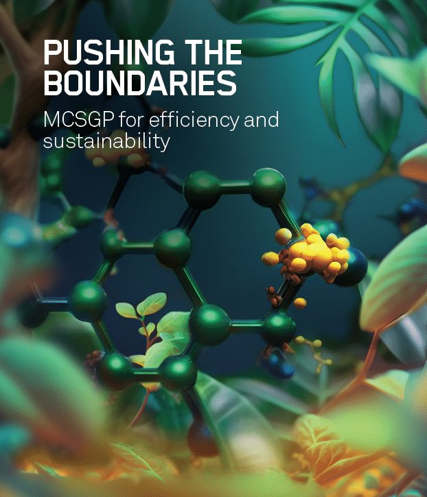 Continuous chromatography white paper cover