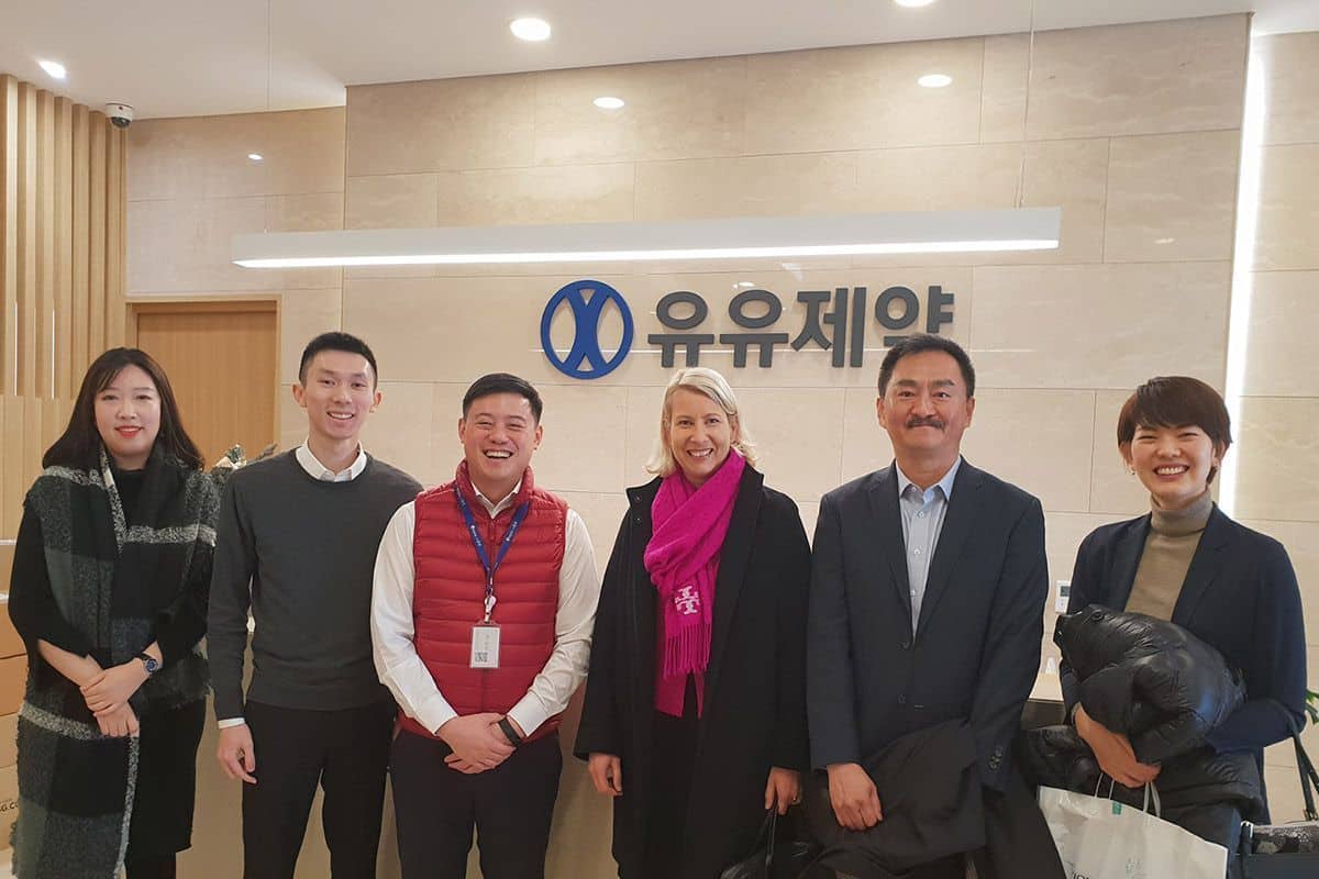 Group Photo Yuyu Pharma Gary Hu Anne-Kathrin Stoller