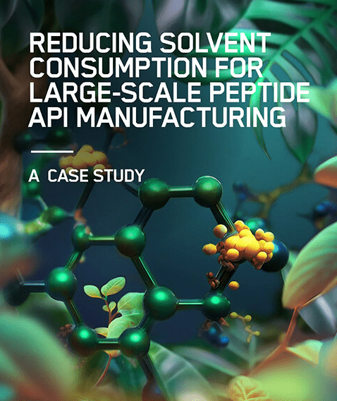 Reducing Solvent Consumption for Large-scale Peptide API Manufacturing – A Peptide Case Study