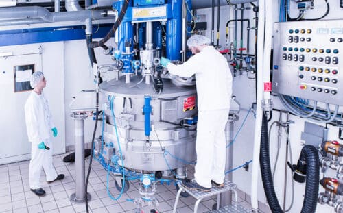 Large scale SPPS reactor